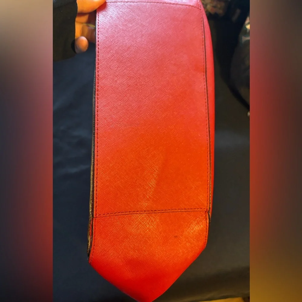 Michael Kors Red Tote Bag